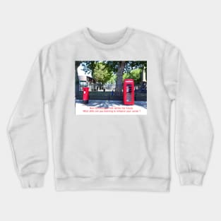 What skills are you learning to enhance your career Crewneck Sweatshirt